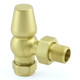 ETO-AG-BB-ALT01 - Eton Traditional Radiator Valve - Brushed Brass (Angled Manual) ETO-AG-BB-ALT01 - Eton Traditional Radiator Valve - Brushed Brass (Angled Manual)